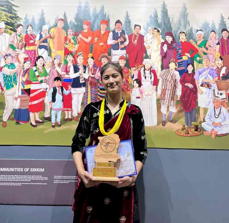 Medhavi Skills University Student Clinches Top Spot at Northeast NSS Festival 2025