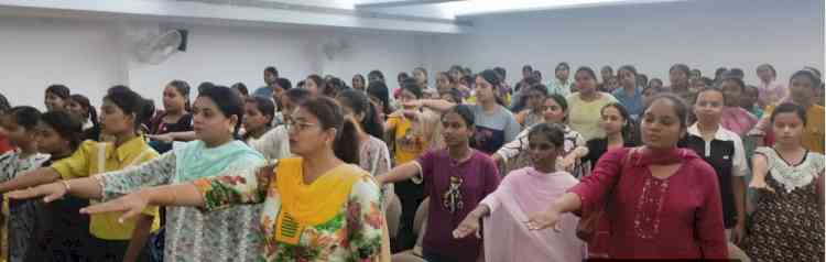 Interactive Session on NSS Foundation Day Nutrition at Ramgarhia Girls College