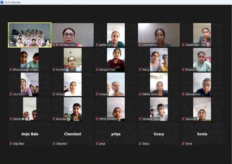 PCM S.D. College for Women oganises Virtual Cultural Exchange under Ek Bharat Shreshtha Bharat
