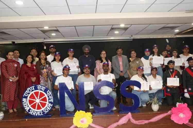 NSS Panjab University Marks 56th Foundation Day with Awards Ceremony on Theme ‘Viksit Bharat’