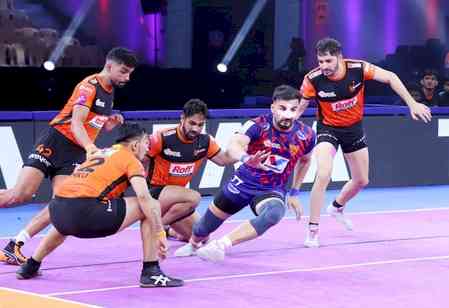 PKL 12: UP Yoddhas hold nerve to triumph over Bengaluru Bulls in thrilling tie-breaker