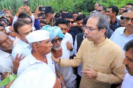 Provide aid to flood-hit farmers from PM Care Fund, demands Uddhav Thackeray