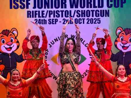 Cultural soiree energises formal opening of ISSF Junior World Cup 2025
