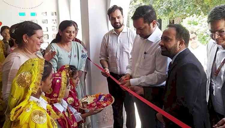 DC Sachin Gupta inaugurates the first NIPUN Vatika in Rohtak, aims to Inspire Reading Habits in Young Children.