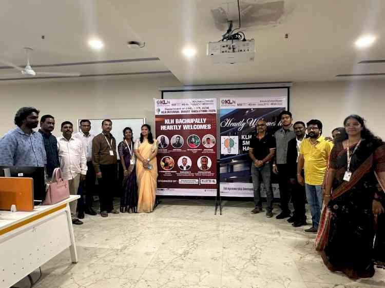 KLH Bachupally Ignites Student Innovation at Internal Smart India Hackathon (SIH) 2025