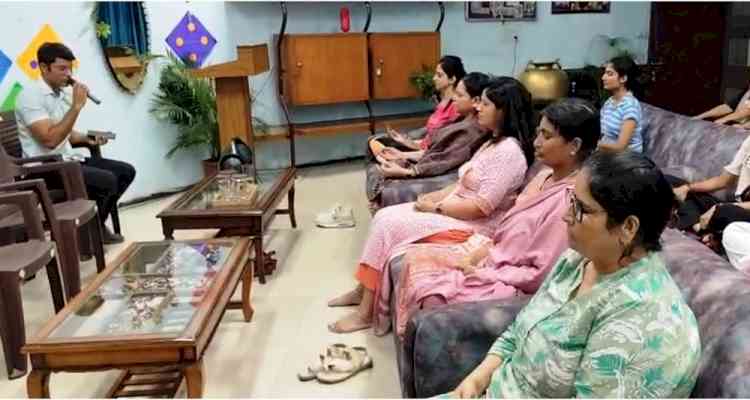 “Mind Wellness and Meditation” followed by Meditation Techniques, Yog Mudra and Pranayam organized 
