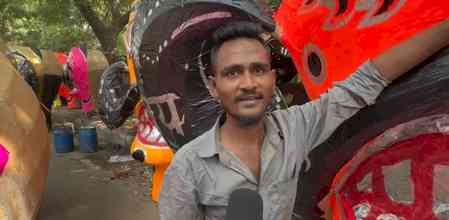 Ravana effigy makers in Delhi get orders from US, Canada ahead of Dussehra