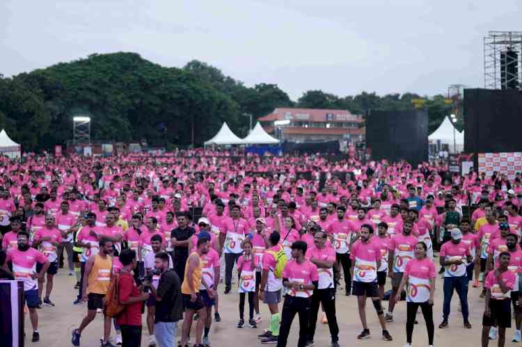 The 2nd Edition Of Sudha Reddy’s Pink Power Run Witnesses Over 20,000 Participants With Leander Paes, Julia Morley, Opal Suchata Chuangsri In Attendance
