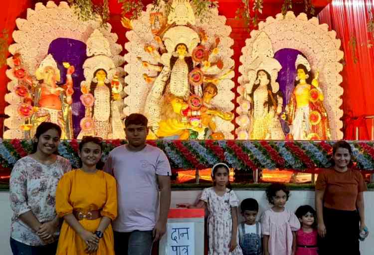 Rohtak celebrates Durga Puja with traditional rituals