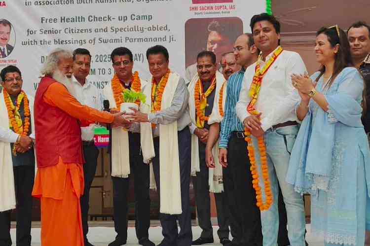 DC Sachin Gupta urges people to make nutritious food and exercise a part of their daily routine