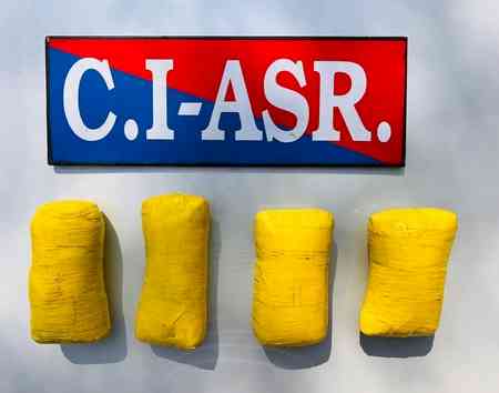 Two held in Punjab for cross-border narcotics smuggling; 4 kg heroin seized