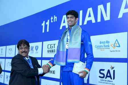 11th Asian Aquatics C’ships: Srihari Nataraj opens India’s medal tally with double haul