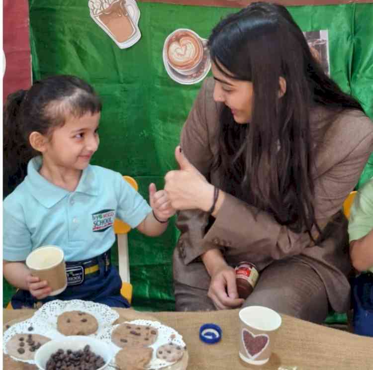Ivy world playschool celebrated Coffee Day with young learners