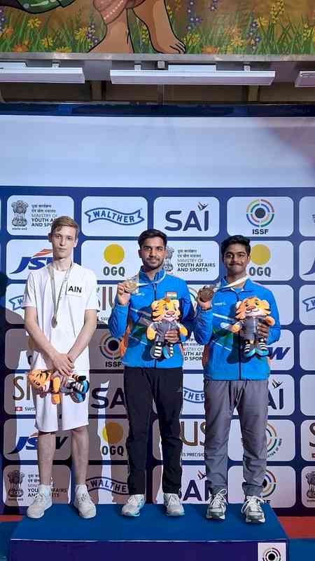 Jr World Cup Shooting: Clean sweep for India in women’s air rifle as hosts dominate Day 5