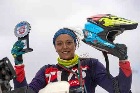 Aishwarya becomes first Asian and Indian woman to win at W2RC Portugal