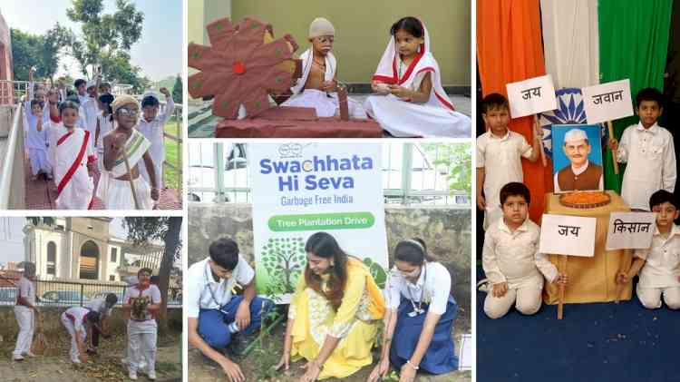 Innocent Hearts Pays Tribute to Gandhi and Shastri; Initiates Swachhata Campaign