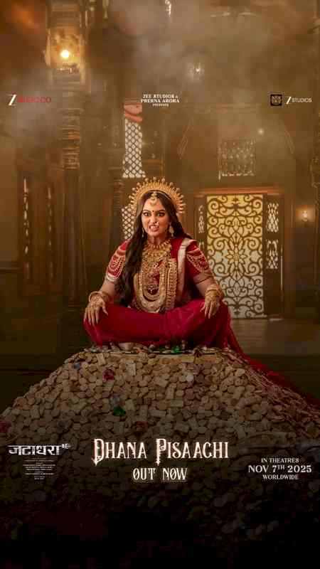Sonakshi Sinha stuns with her fierce avatar in Jatadhara’s song 'Dhana Pisaachi'