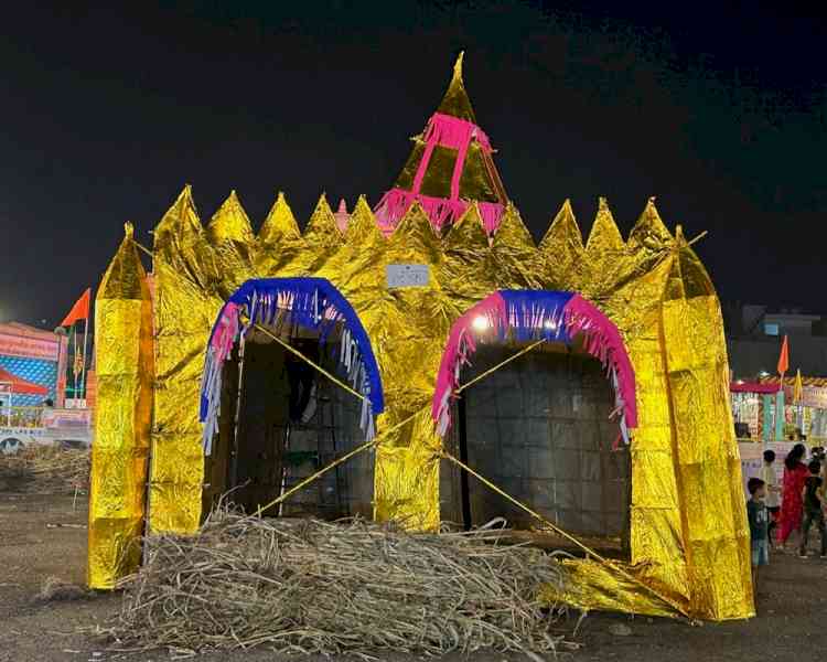 रामलीला के आठवें दिन लंका दहन ने दर्शकों को किया मंत्र मुग्ध