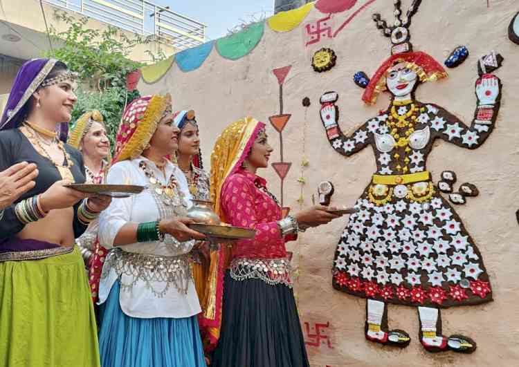 राज्य स्तरीय सांझी उत्सव-2025 का शुभारंभ