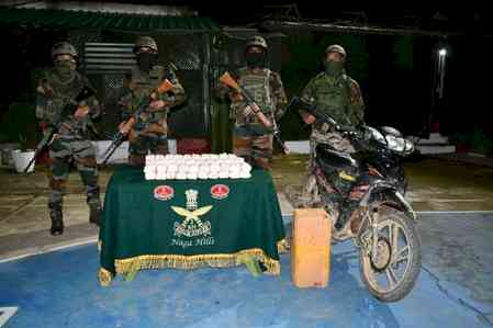 Manipur: Four militants arrested; arms, IEDs, drugs seized