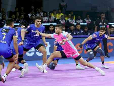 PKL 12: Sahil, Samadi lead charge as Pink Panthers beat Manpreet Singh's Haryana Steelers