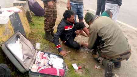 Arunachal: Army rescues 13 civilians as bus plunges into valley 