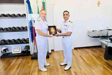 INS Trikand makes port call at Italy's Taranto, bolstering defence ties