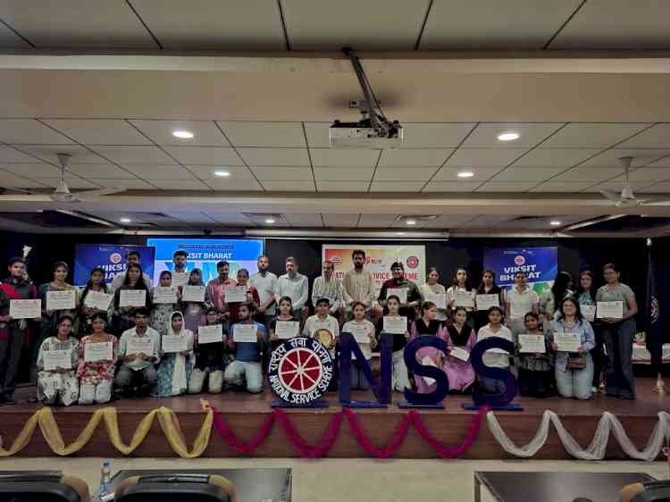 NSS Panjab University Holds Viksit Bharat Yuva Connect Event under Seva Pakhwada