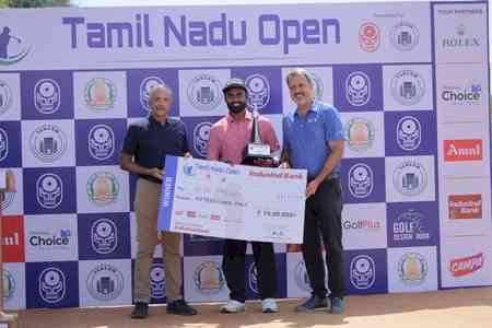 Tamil Nadu Open: Arjun Prasad ends long wait for maiden title with four-stroke triumph