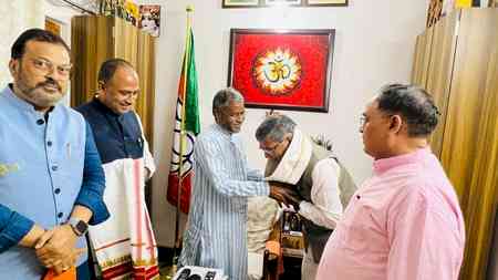Aditya Sahu takes charge as Jharkhand BJP working president, vows to strengthen organisation