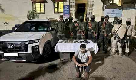 Kuki militant outfit chief among 5 rebels held in Manipur, arms recovered