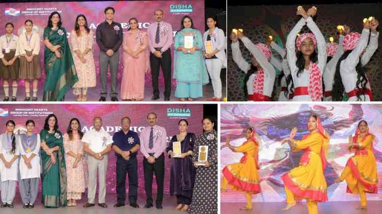 Under ‘Disha – An Initiative’, Innocent Hearts Group of Institutions Honored Students and Teachers at the 4th Annual Academic Excellence Award Ceremony