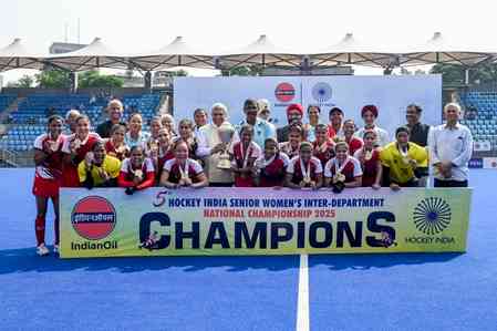 Sr Women Inter-Department National Hockey: Railways Sports Promotion Board crowned champions