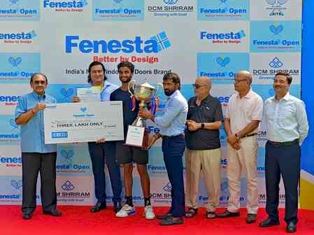Manish and Vaishnavi clinch singles titles in National Tennis Championship