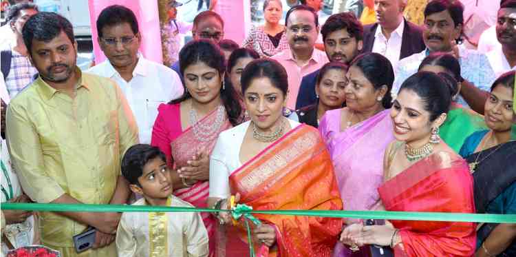 Actor Nadhiya Inaugurates Ramyyam Sarees and Unveils the Premium Subhaga Silks Collection at Ramraj Cotton’s T. Nagar Store