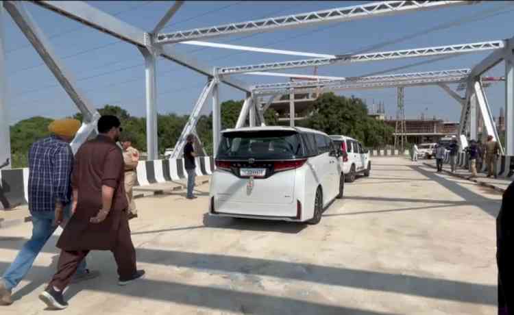 First of four key bridges on Sidhwan Canal opened for traffic