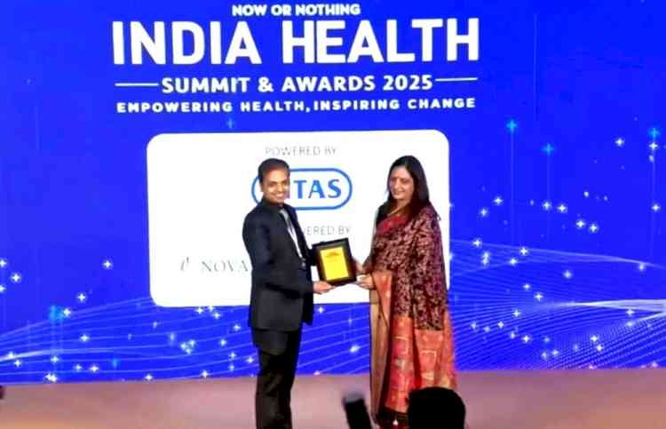 Dr Neeraj Goyal awarded ‘Emerging star in renal transplant excellence’