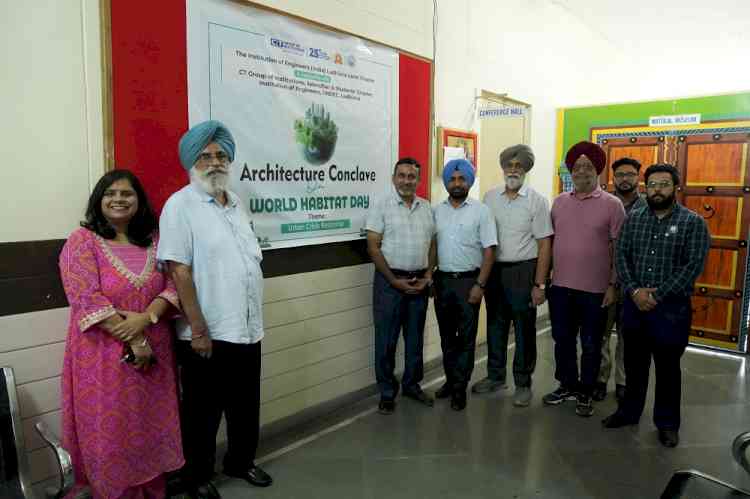 CT Group of Institutions Marks World Habitat Day 2025 in Collaboration with The Institution of Engineers (India), Ludhiana Local Centre