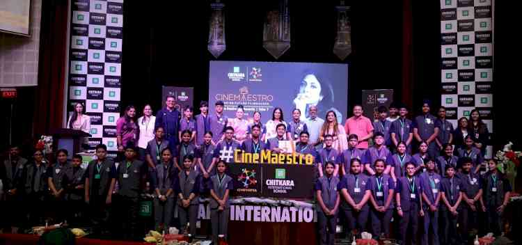 Actor Shefali Shah Graces CineMaestro – Shaping Future Filmmakers: Film Festival & Awards | Take 7 at Chitkara International School