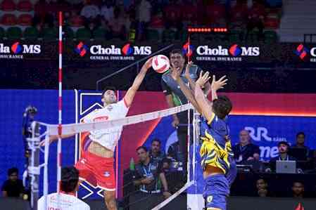 PVL 2025: Kolkata Thunderbolts score solid win over Kochi Blue Spikers