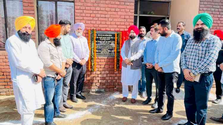 Revenue Minister Hardeep Singh Mundian inaugurates and lays foundation stone of multiple power projects worth Rs 1171 crores in Ludhiana