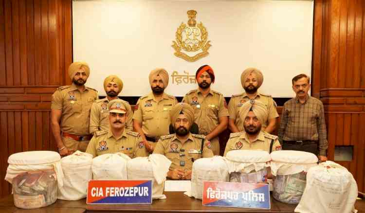In a major haul of drugs, CI Wing nabs two smugglers, recovers 5.15 kg heroin and Rs 29.16 lakh drug money