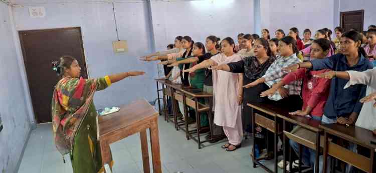 Rotaract Club of PCM S.D. College for Women holds Oath Ceremony in line with ‘Swachhta hi Seva’ Campaign’