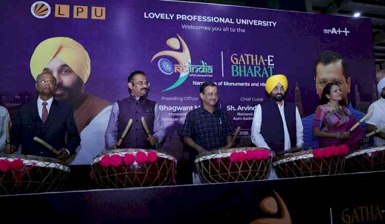 Arvind Kejriwal and CM Bhagwant Mann Inaugurate LPU’s Mega ‘One India 2025’ Fest