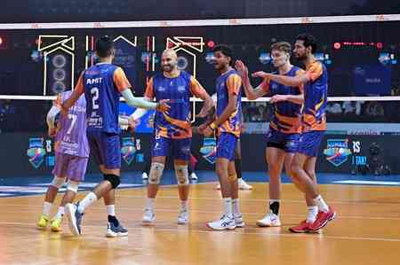 PVL 2025: Mumbai Meteors' dominance continues with another 3-0 win over Delhi Toofans