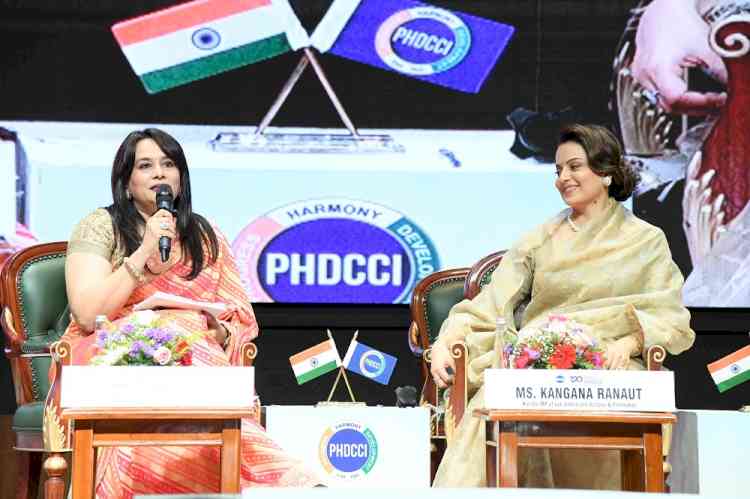 Women must not wait for validation; they must create their own space in every field: Kangana Ranaut at PHDCCI’s 120th Annual Session