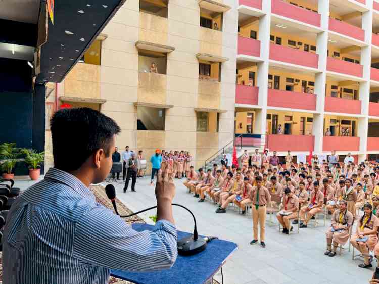 DC inspires students to excel in civil services examinations