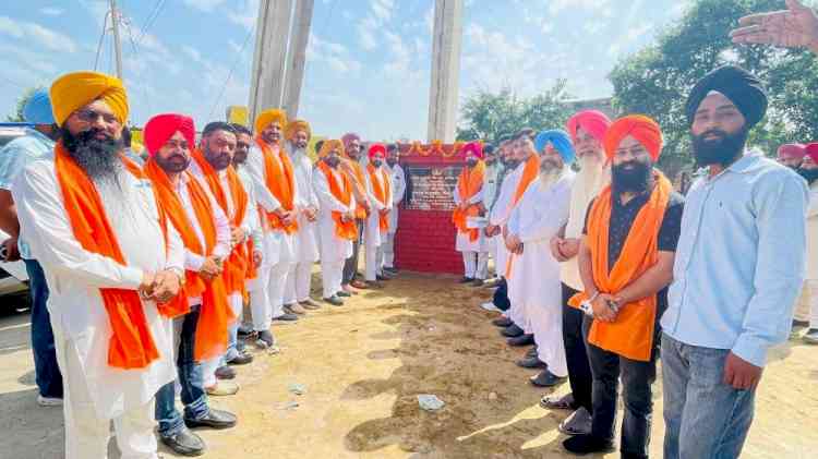 Revenue Minister Hardeep Singh Mundian inaugurates multiple road infra projects worth Rs 494.03 lakh