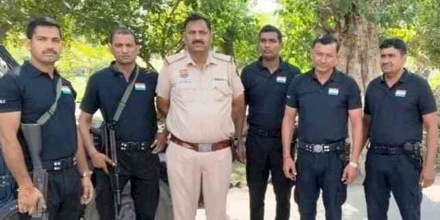 त्योहारी सीजन के चलते शहर में स्वॉट टीमों द्वारा निरंतर गश्त जारी