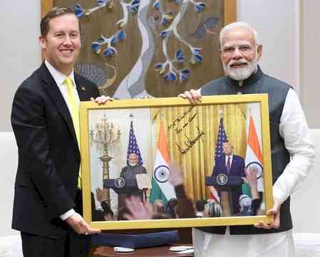 'Mr Prime Minister, you are great', writes Trump on framed photo with PM Modi